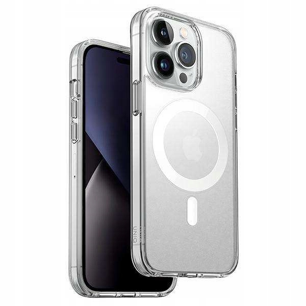 UNIQ LIFEPRO XTREME SLIM HYBRID PROTECTIVE CASE WITH TOUGH RIGID BACK | MAGNETIC | FOR IPHONE 2022 IPHONE 14 PRO | FROST CLEAR